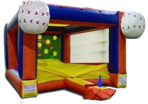 Tee Ball Inflatable Game Left