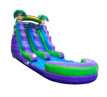 Inflatable Purple Slide