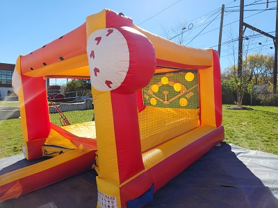 Tee Ball Inflatable Game Right