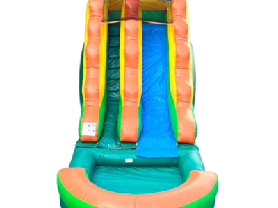 Tropical Inflatable Slides Above
