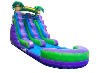 Inflatable Purple Slide
