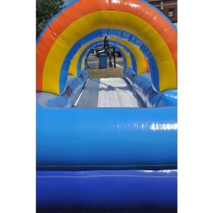 Rainbow Slip and Slide from Rear